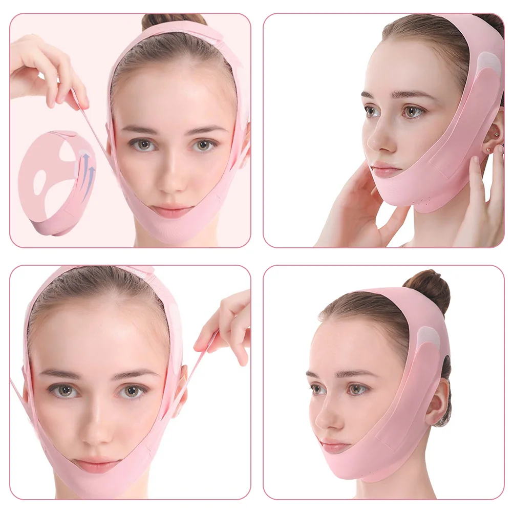 Chin Lifting Band Vline Mask Reusable Face Strap Double Shaper Neck for Women Sleep Masks