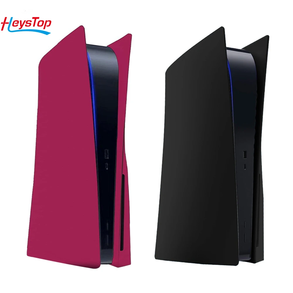 HEYSTOP-Substituição da placa lateral para PS5, ABS Anti-Scratch Faceplate, Console Dustproof, Disc Edition