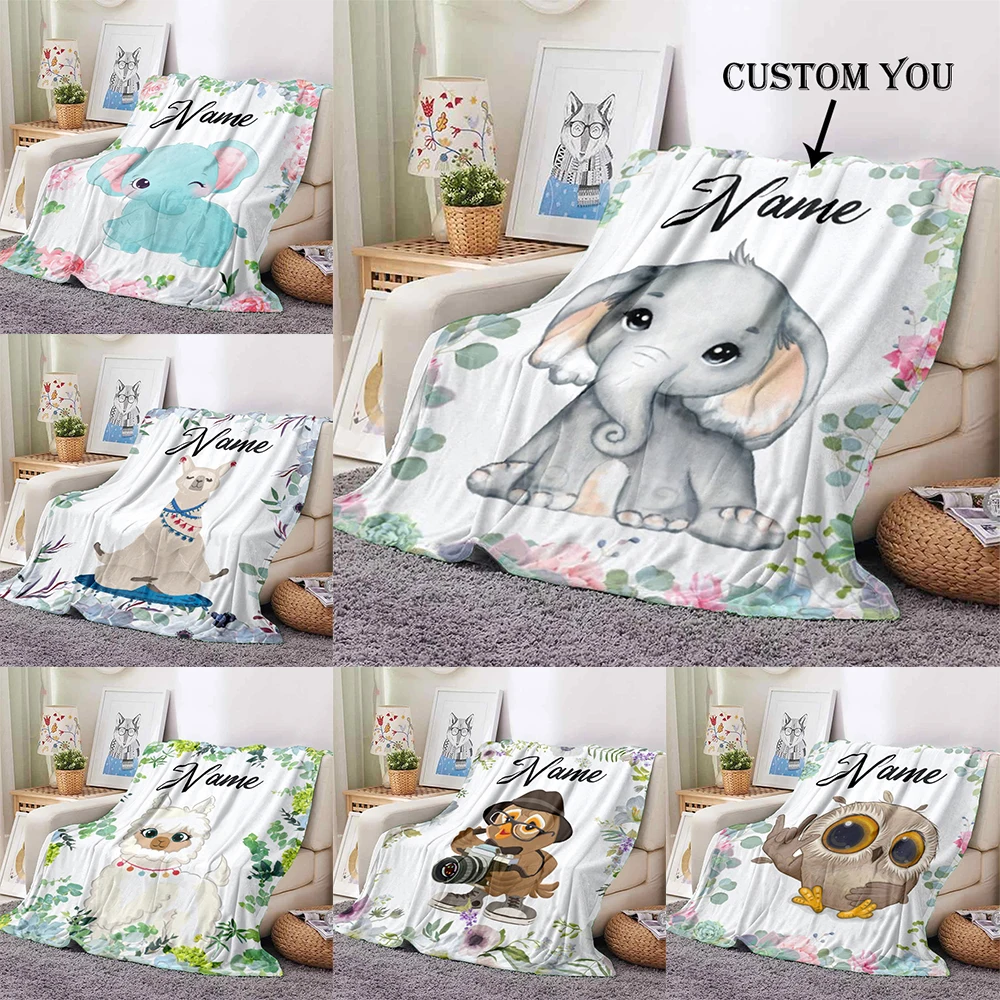 

Custom Blanket Custom Name Blanket Baby Girl Boy Blankets Flannel Fleece Throw Blanket Personalized Family Friends Blanket Gifts