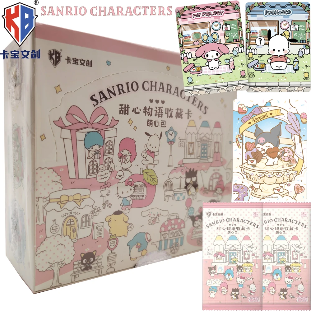 Official KABAO Sanrio Collection Card Japanese Classic Cartoon Character Limited Card Teenager Favorite Animation Stars Rare Toy
