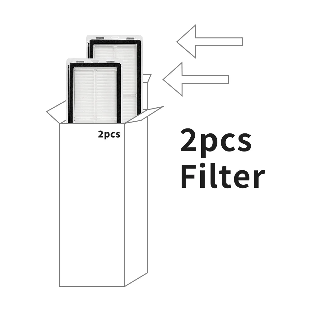 For Xiaomi S40 Pro/OV71GL / S40/OV81 Robot Vacuum Cleaner Consumables Hepa Filter Mop Cloth Main Side Brush Accessories Parts