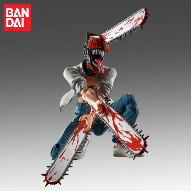 

В наличии: Оригинальная фигурка Denji из Chainsaw Man (S.H. Figuarts) от Bandai, новая в упаковке, коллекционная модель, игрушка, гаражная модель.