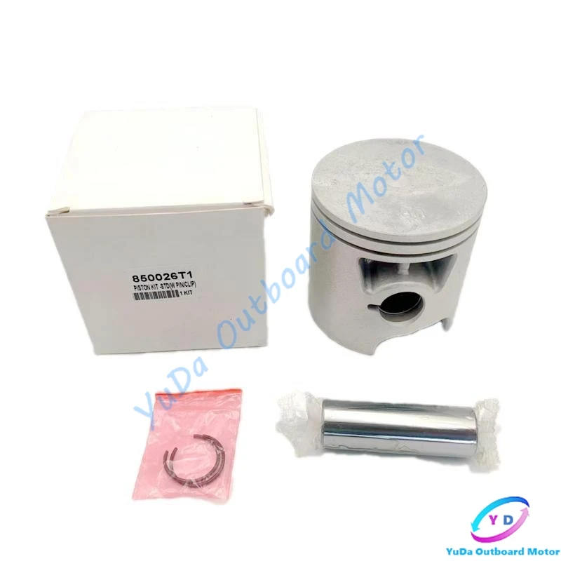 

850026T1 MARINER Piston Kit 705-850026T1, 39-831255A6 for Mercury Outboard Motor 30HP-60HP Replaces 850026A1 Boat Accessories