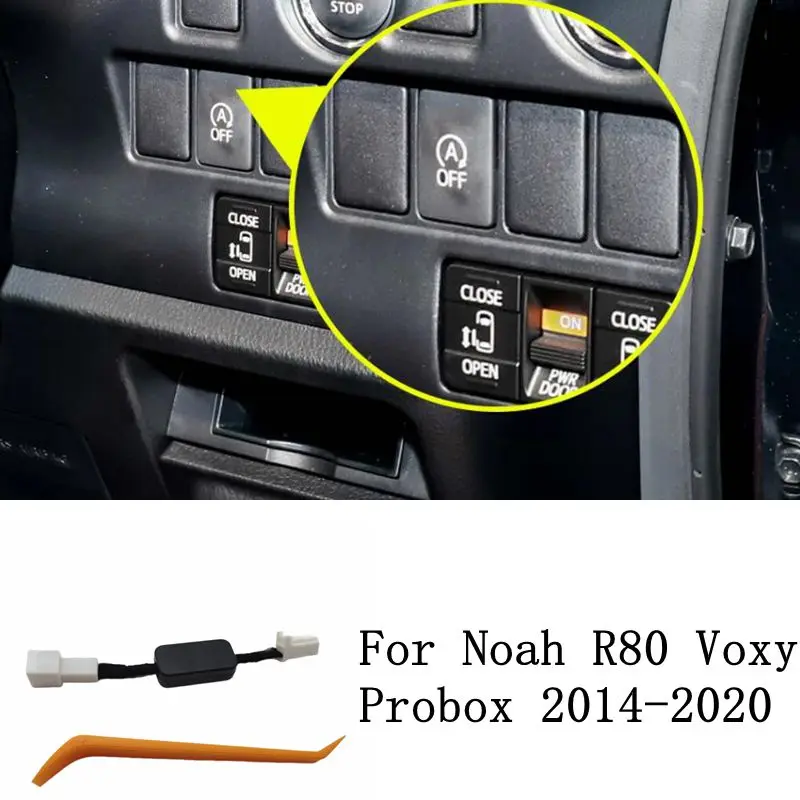 

Для Toyota Noah R80 Voxy Probox 2014-2020 автомобильный автоматический запуск и стоп-канцел автоматический стоп-запуск двигателя элиминатор вилка выключаемый кабель