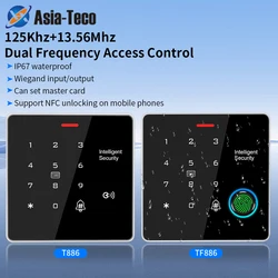 Exquisite Design Metal Fingerprint RFID Keypad Standalone Door Opener 12V Electric Access Control System Door Entry Waterproof