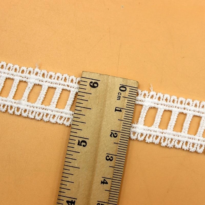 10 Yards/Lot Neue Treppenstufen-Spitze, wasserlösliche Stickerei-Kleidungsspitze, DIY-Kleidung, Heimtextilien-Zubehör RS4768 – Detail 18