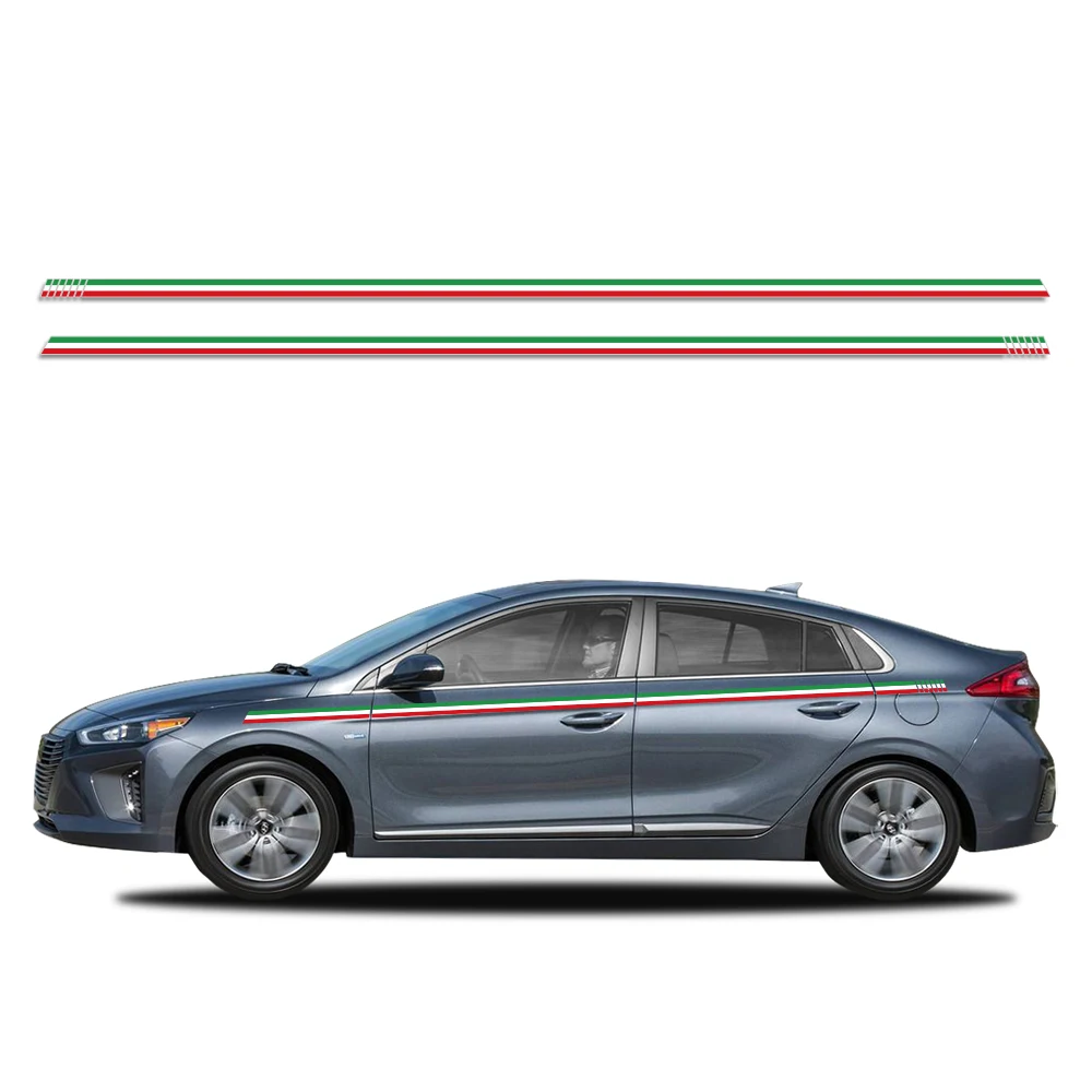 For Hyundai IONIQ 5 6 7 Car Stickers Door Side Kit PVC Decals Auto Decoration Waterproof Vinyl Film Car Exterior Accessories