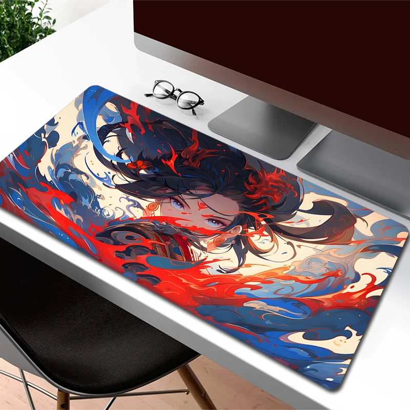 

Large Computer Mousepad Non-Slip Table Mat Anime Gaming Mouse Mat Game HD Print Mouse Pads Gamer Rubber Keyboard Pad Desk Mats