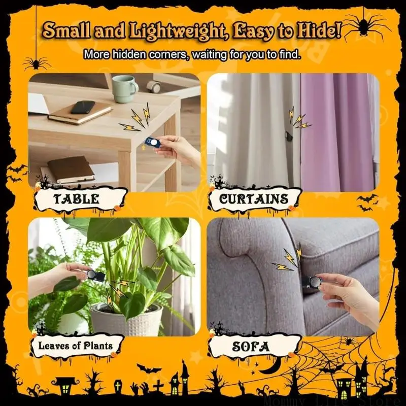 อุปกรณ์เล่นตลกคริกเก็ตคริกเก็ตที่มองไม่เห็นด้วยเสียงตลกหลายเรื่องสำหรับบ้านตลกตลก GAG GAG GAG HALLOWEEN GIFT