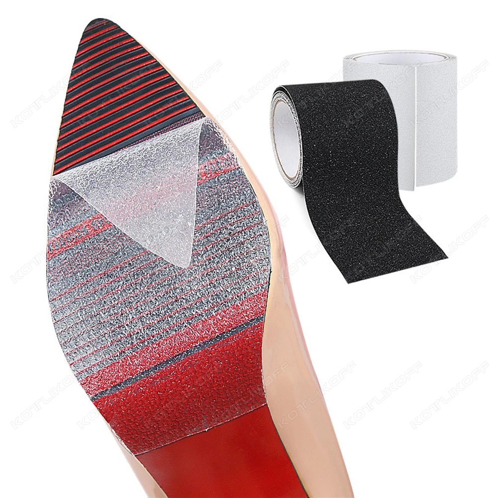 Women's High Heels Sole Protector High Viscosity Self-Adhesive Muted Non-Slip Wear-Resistant Ground Grip for Shoe Sole Protector