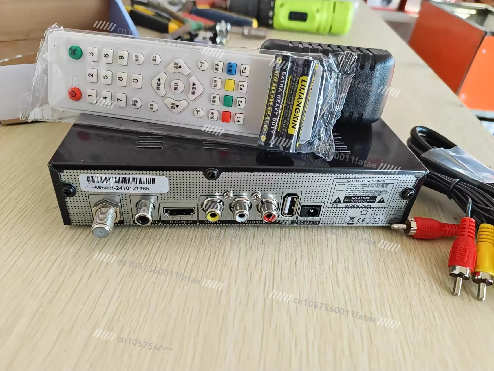 DVB-S2 High-definition Digital Set-top Box Supports AC3 Iron Shell Machine for Foreign Trade Universal Plug and Play
