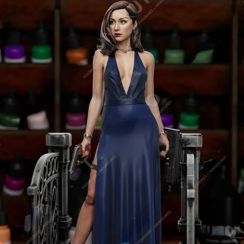 

Масштаб 1/24, женский агент Bonny No Time to Die, комплект 3D-моделей из смолы, миниатюрная игрушка для хобби, разобранная и неокрашенная 3D-печать