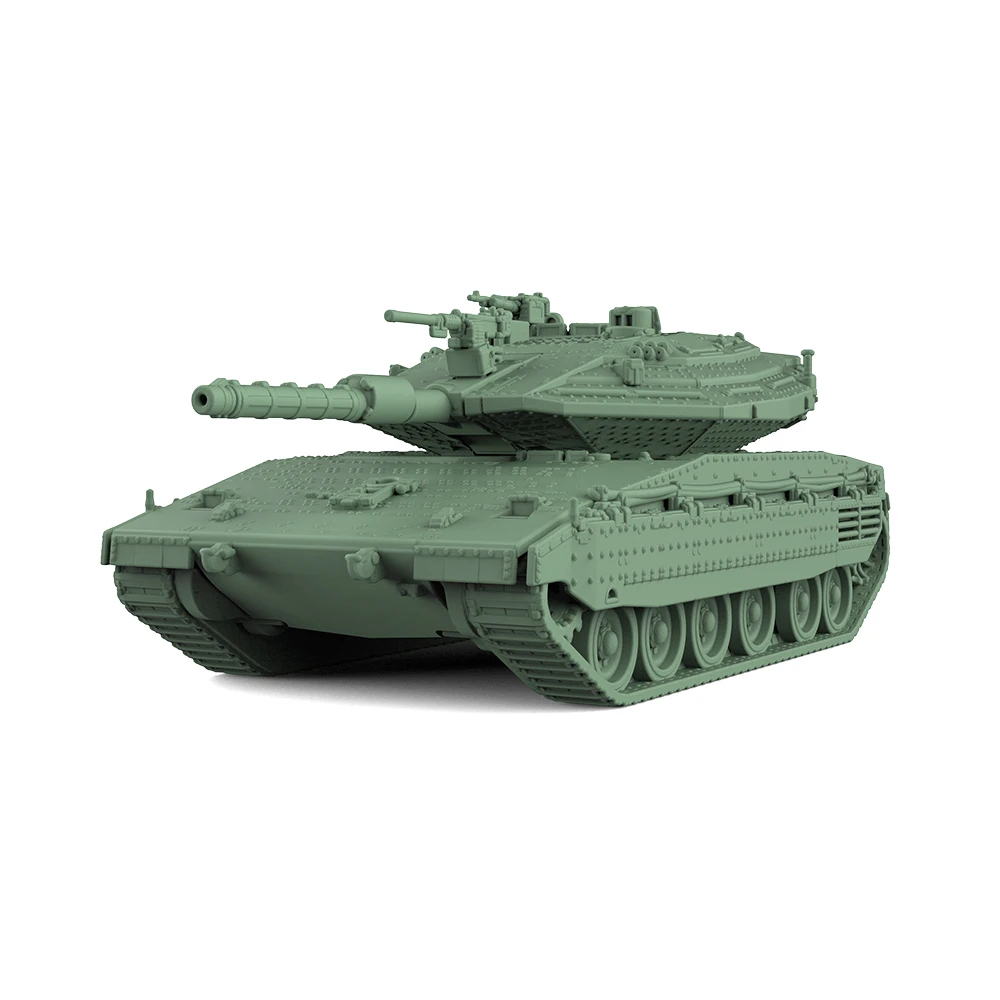 1/220 1/160 1/87 MRY-SFW SS765 Railway Military Model Kit Israel Merkava MK.4B Main Battle Tank