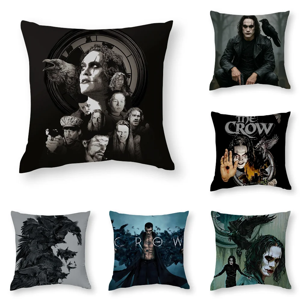 Film The C-Crow Kissenbezug 3D-Druck Polyesterfaser 40 * 40 cm Home Sofa Überwurf Dekoration Festival Geschenk