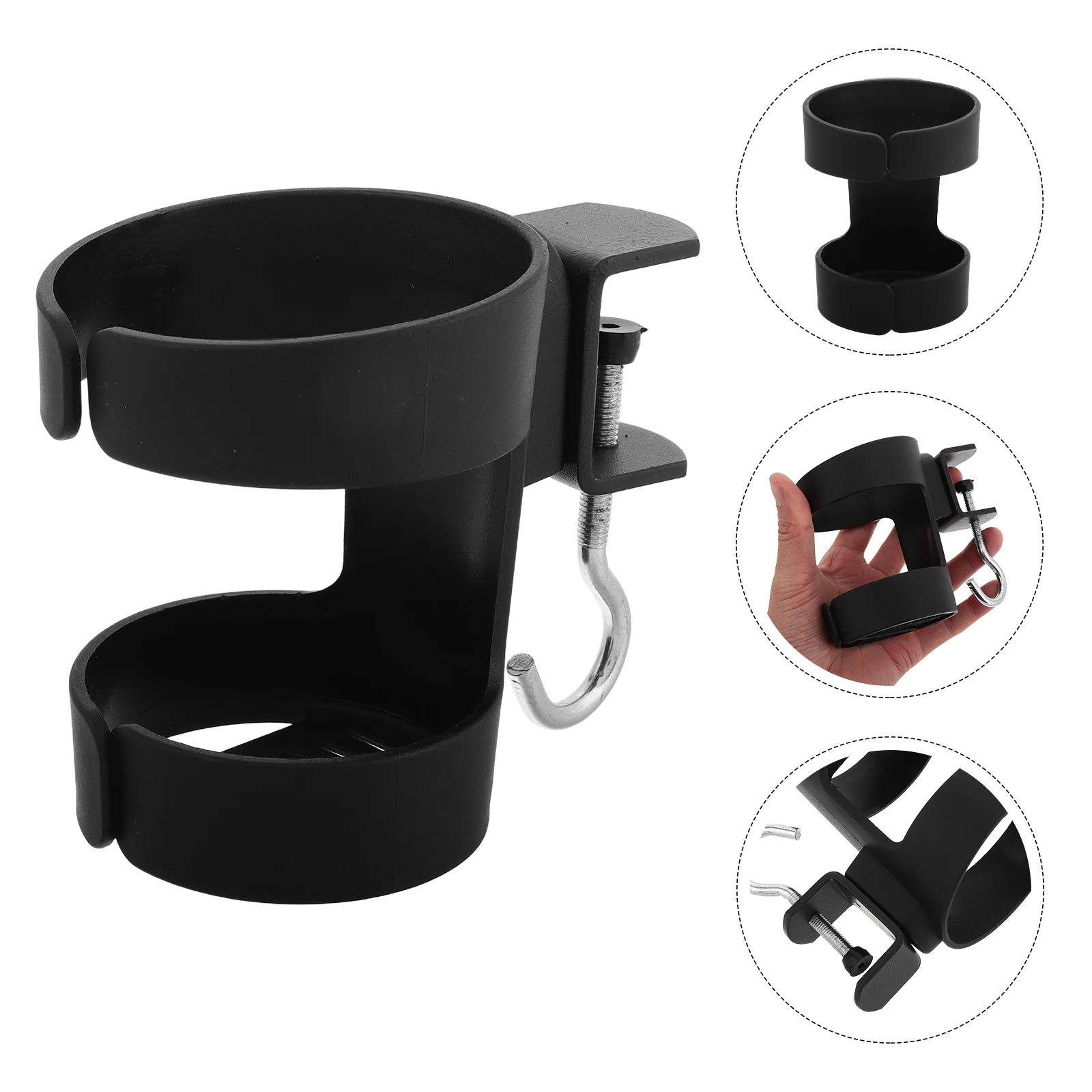 

Desktop Cup Rack With Hook 2 In 1 Cup Holder Cup Stand For Office Home And School Use Keeps Your Desk Tidy