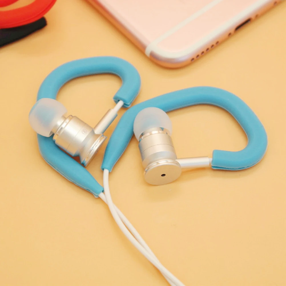 

8 Pairs Mask Rope Cushioning Earphone Hook Tab Ear-hanging Wire Protection Earhook for Silicone