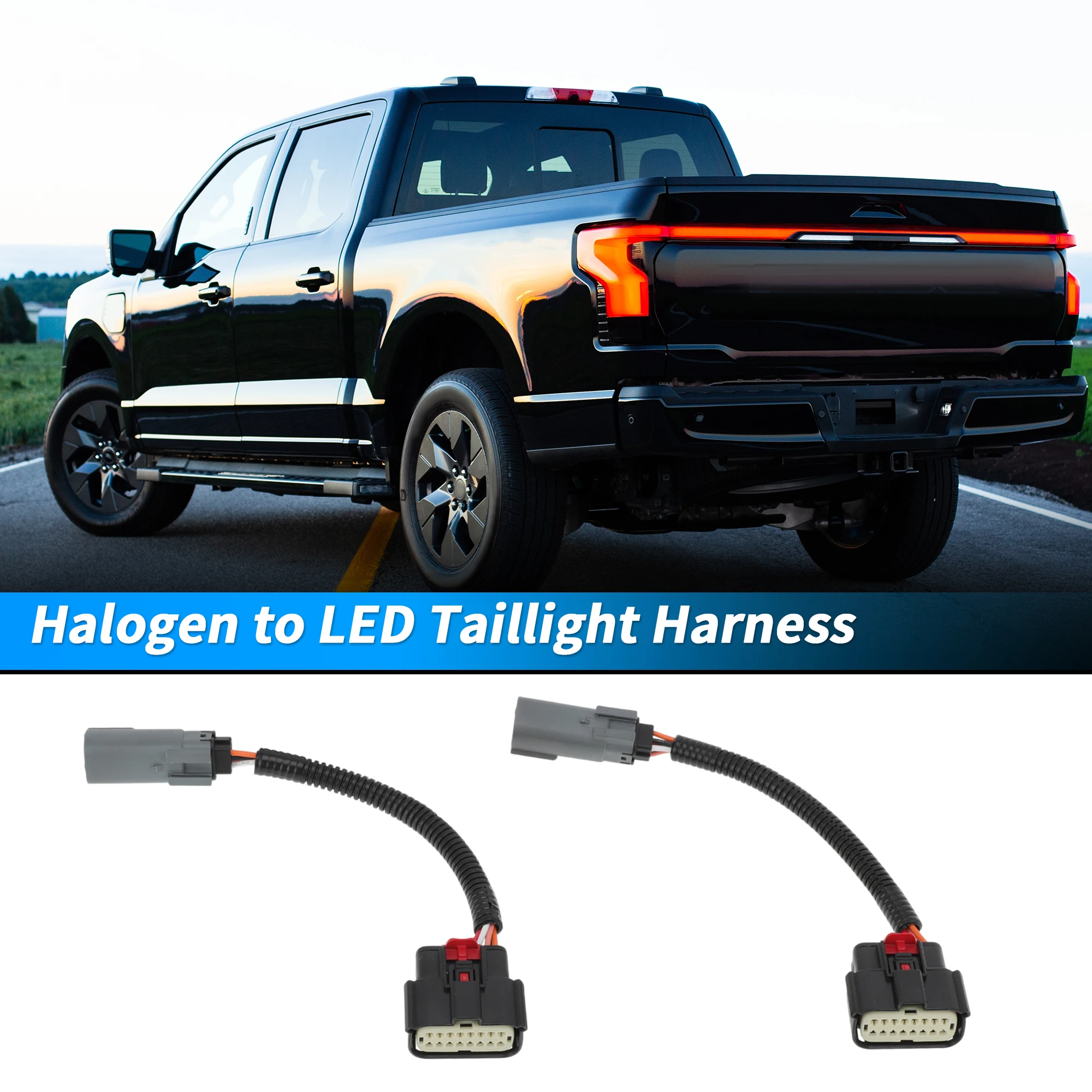 

Комплект переходников UXCELL для галогенных и светодиодных задних фонарей для Ford F-150 2018 2019 2020