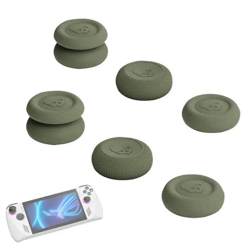 

Thumb Grip Caps For ASUSROG Ally Silicone Thumbsticks Silicone Protector Cover Soft Game Console Joystick Thumb Grip 3 Pairs