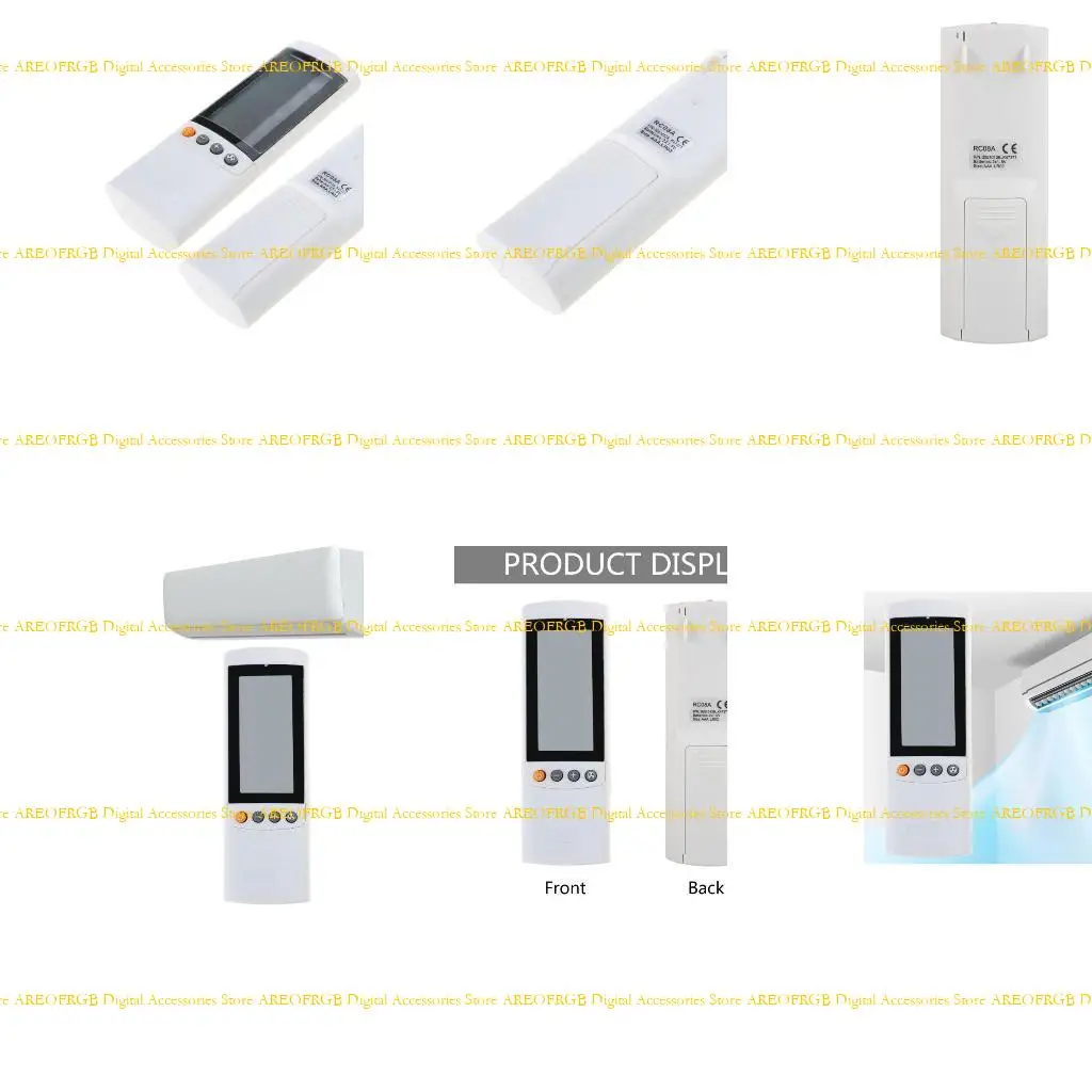 

E21E Wearproof Air Conditioning Remote Controller Smooth for Touch for Electra RC08B