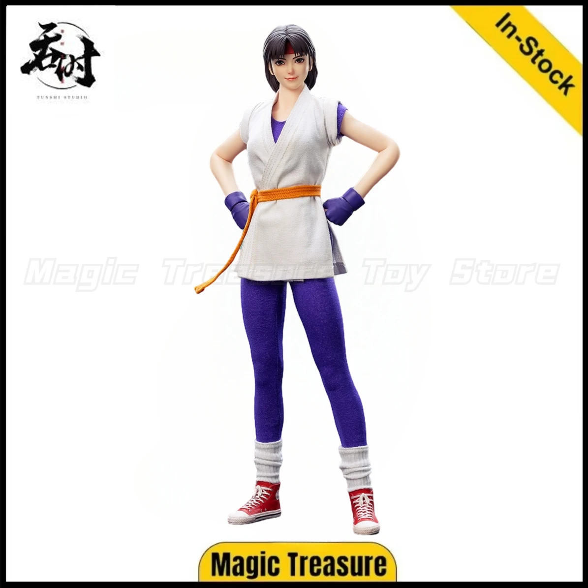 【Em estoque】Sonshi Studio original THE KING OF FIGHTERS '97 YURI SAKAZAKI 1/6 escala figura ornamentos de animação