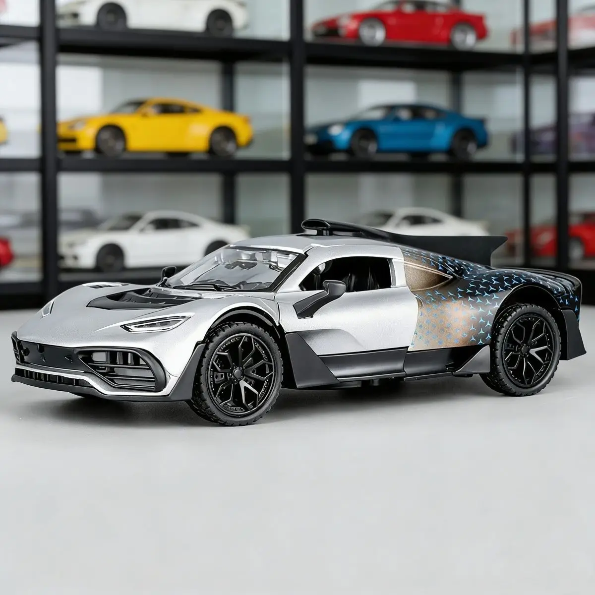 

Масштабная модель спортивного автомобиля 1:32 из сплава, со звуком и светом, классический коллекционный предмет, подарок на день рождения