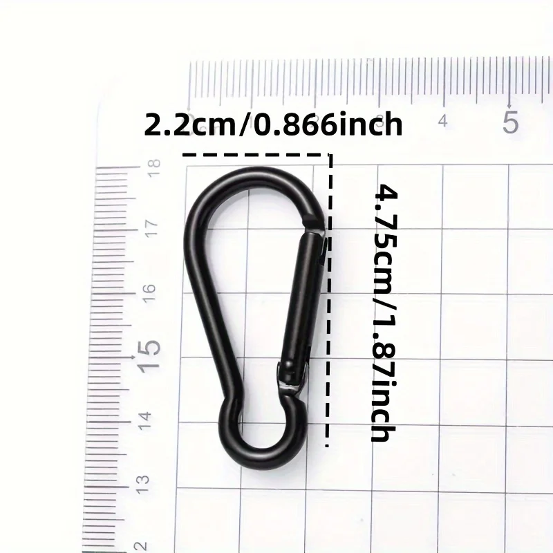 26 Durable Aluminum Alloy Bag Hook Accessories Set, Bag Hook Accessories, Outdoor Bag Hooks - Mixed Colors for Camping, Travel, Backpacking, and Outdoor Adventures