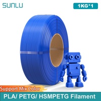 SUNLU 1KG PLA/PETG/ High Speed Matte PETG Filament 1.75mm 1KG Without Tray 3D Printer Filament for 3D Printer，Refll Filament