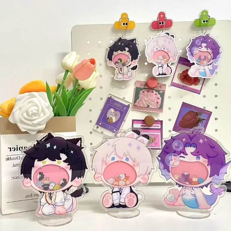 

Коллекционные акриловые стенды Love and Deepspace (версия Q) – креативные настольные украшения и подарки на день рождения для девочек