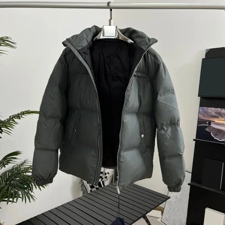 Giacca invernale da uomo di alta qualità con cappuccio calda Piumino da uomo di lusso Casual Addensare Parka Giacche invernali da uomo maschile Cappotto capispalla