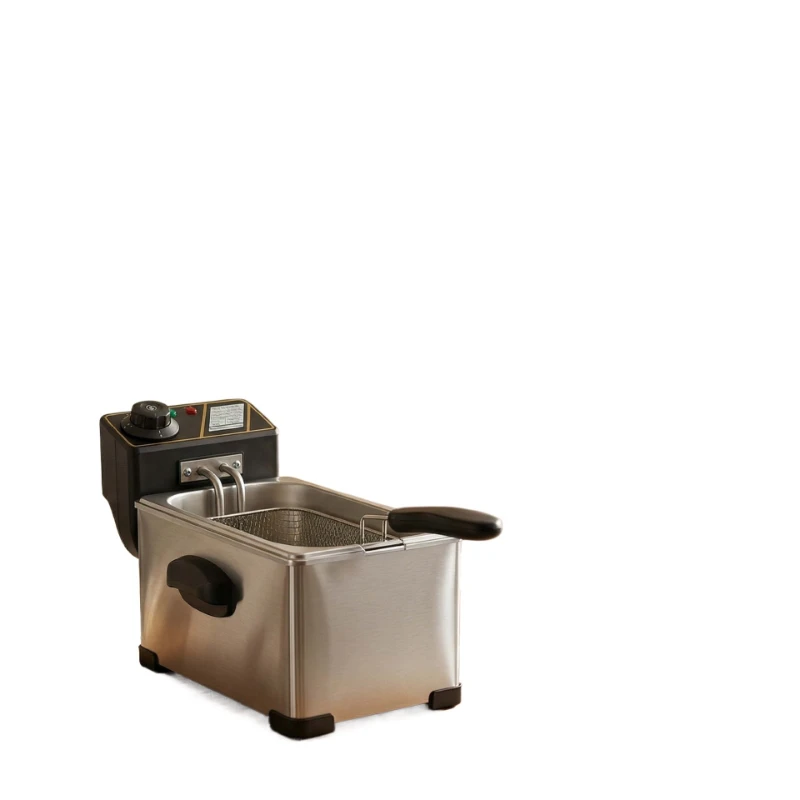 Deep Fryer Home Small Electric Fryer 3L Visual Electric Fryer for Frying Fried Sticks and French Fries Machine
