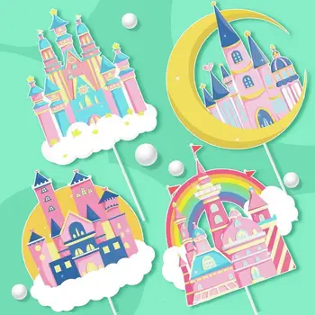 10 best sales Décoration de gâteau château - №1