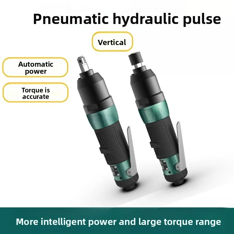 Pressure pulse wrench automatic air-cutting straight-handle tool