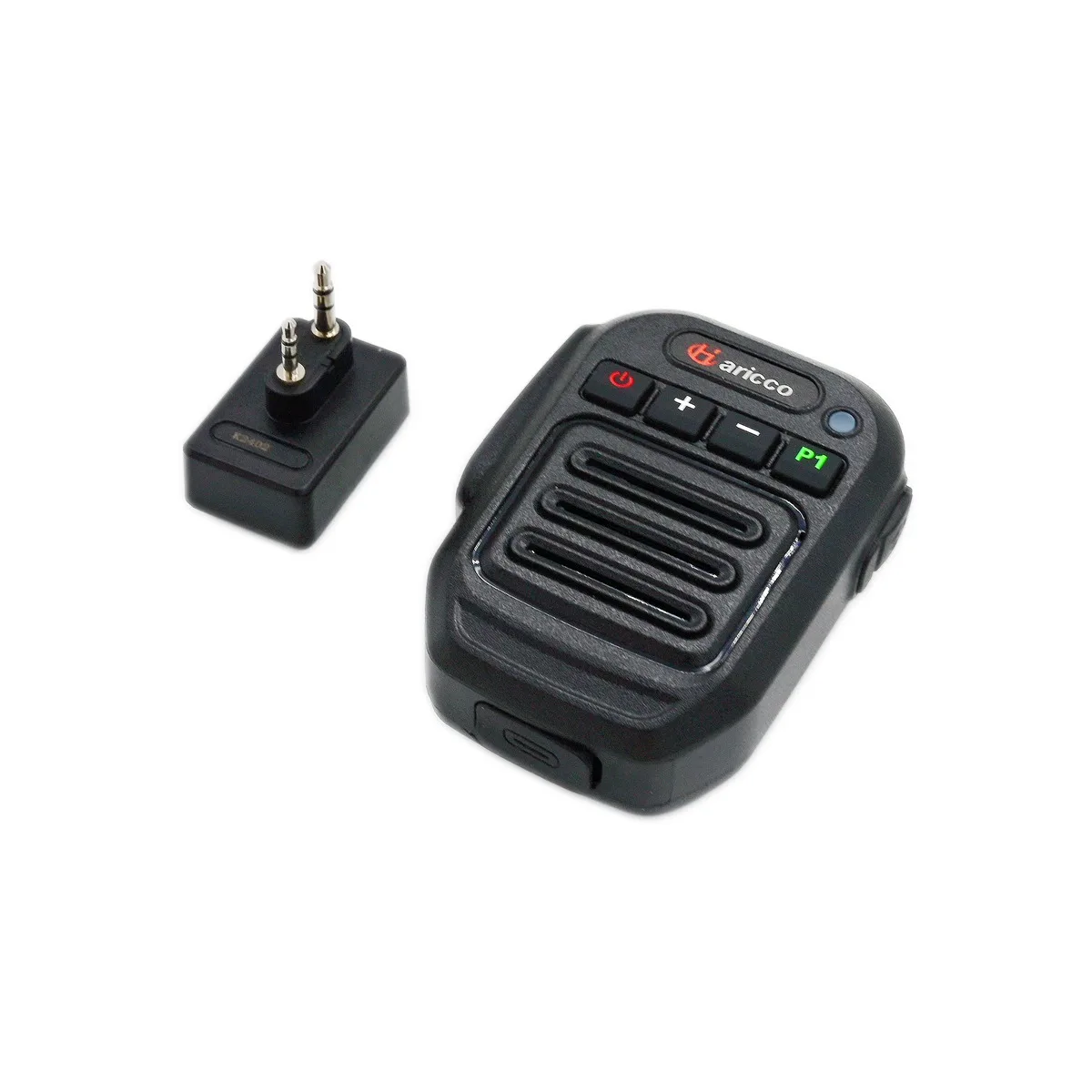 Adaptador Bluetooth de micrófono inalámbrico portátil, conector K de 2 pines Para Kenwood TK3400 Baofeng UV5R DM1701 TYT HAM Radio PTT Mic Speaker