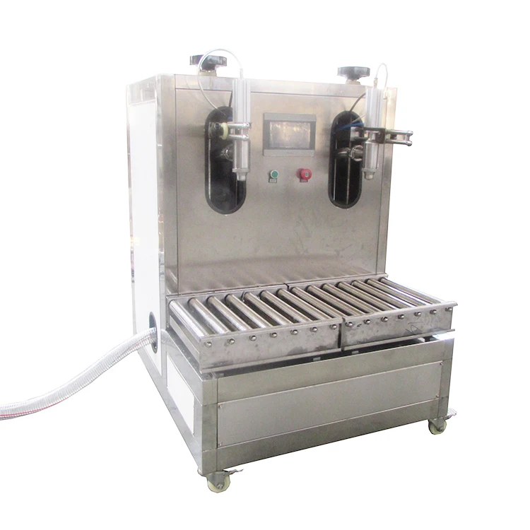 Small business Semi-automatic 18L Bucket Weighing Sensor liquid water filling machine oil filler Capping Machine Production Line