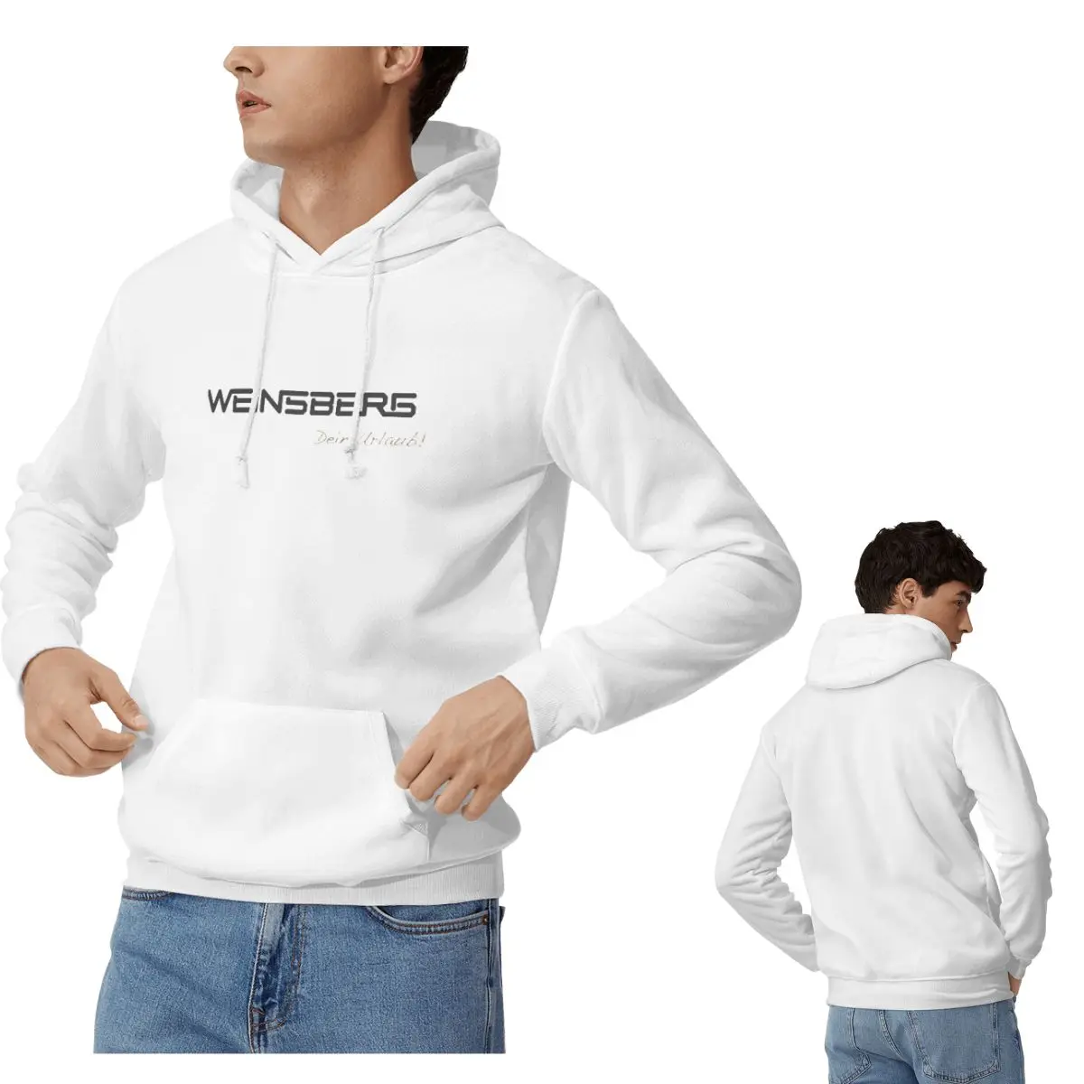 Weinsberg قافلة هوديس الرجال النساء بلوزة كاجوال بلوزات الهيب هوب طويلة الأكمام مقنعين الخريف الشتاء
