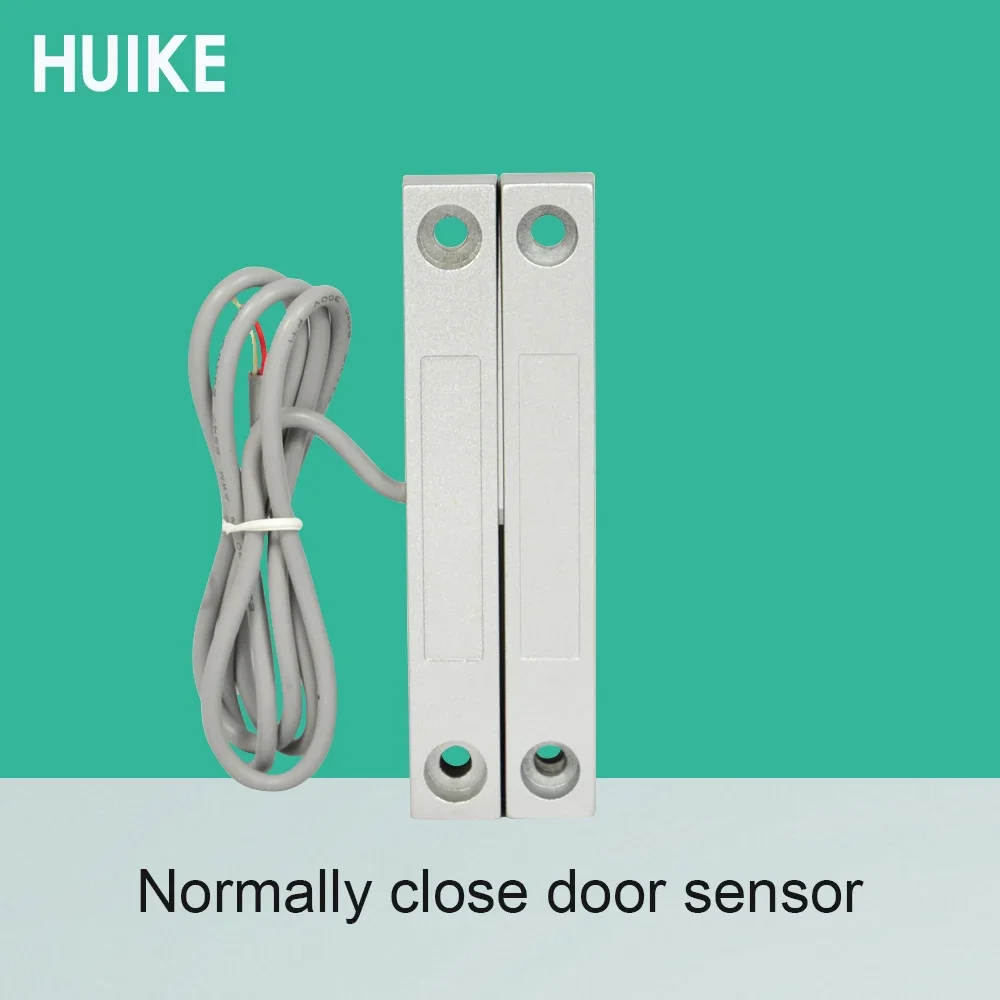 Zinc Alloy Door Contact Sensor For Metal Fire Control Door Normally Close Signal Output Magnetic Switch Position Limit detector