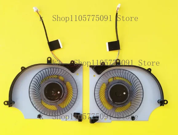 New Laptop CPU GPU Cooling Fan For MSI 16 AI Studio A1VHG A16 AI+ MS-15F3 MS-15FK BS5405HS-U5N BS5405HS-U5P DC5V Fan