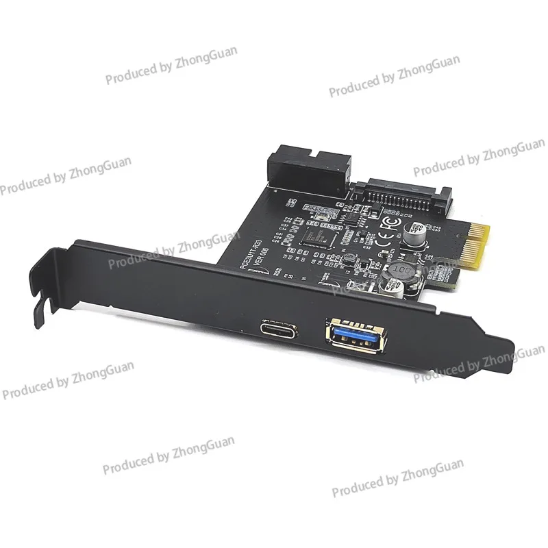 USB3.2 Type-C Front Adapter Card C-type Front and Back Plug 19PIN RENESAS D720201 Main Control