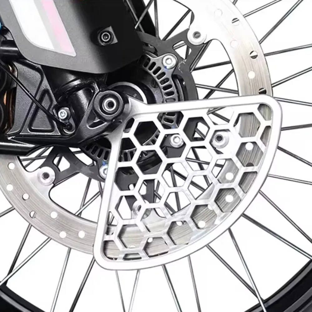 450MT For CFMOTO CF MOTO 450 MT 2024 2025 2026 Motorcycle Accessories Front And Rear Brake Disc Guared Potector Set Potection