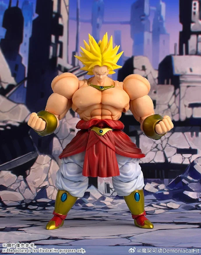 Nuevo Demoniacal Fit legendario Berserker Dragon Ball Broly figuras de acción estatuilla Gk estatua juguetes de modelos coleccionables regalos para niños