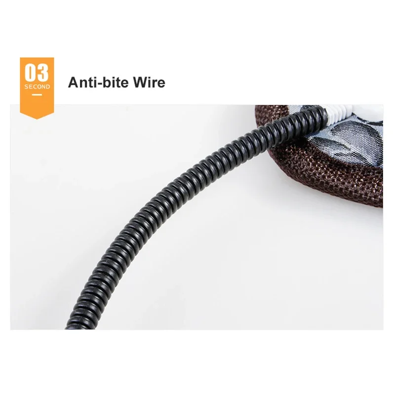 Benepaw قابل للتعديل لوحة التدفئة للكلاب القط جرو انقطاع التيار الكهربائي حماية الحيوانات الأليفة الكهربائية الدافئة حصيرة السرير سلك مقاوم للماء لدغة مقاومة