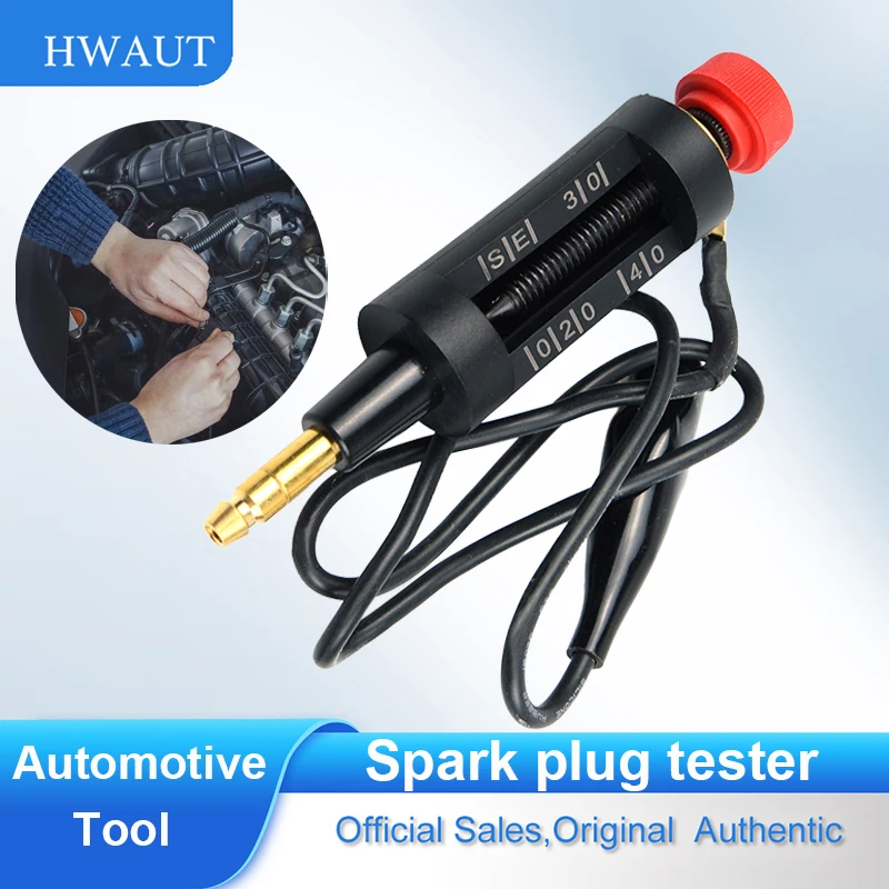 

Adjustable Spark Plug Tester Ignition System Coil Tester Coil-on Plug Ignition Spark Circuit Checker Autos Diagnostic Test Tool