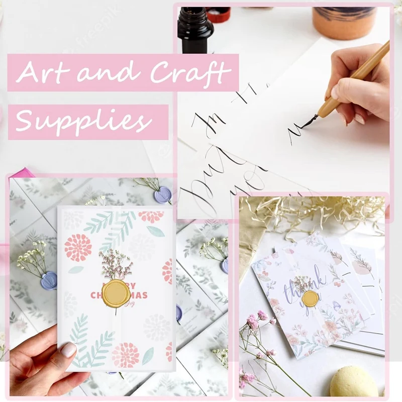 Vellum Paper Sulfuric Acid Paper Envelope For 5X7 Invitations,Vellum Wraps For 5 X 7 Wedding Invitations,Envelope Liners