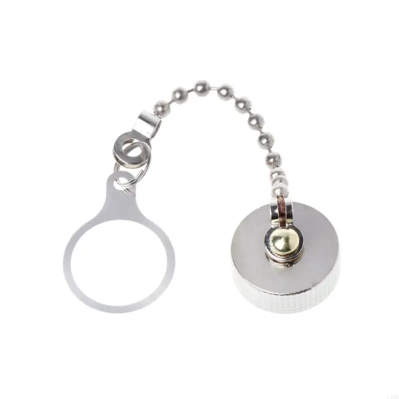 L9BE Aviation Connector Plug Cover Waterproof Dust Metal Cap Protective Sleeve
