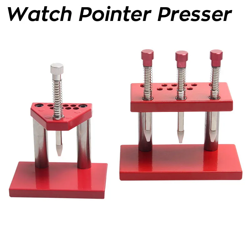 Steel Watch Dial Pointer Pressor Watch Repair Tools Hours Minutes Seconds Pointers Needle Hand Install Press Tool Presser Device