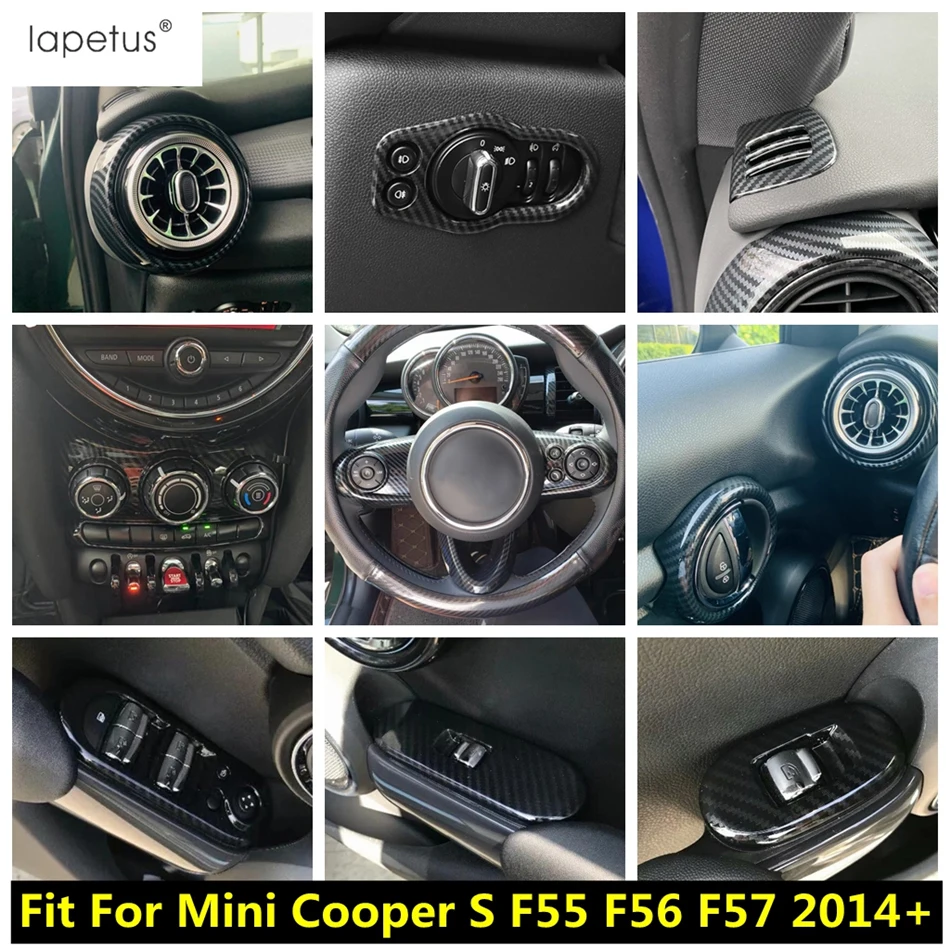 

Window Lift / Head Light / Steering Wheel Frame / Handle Bowl Cover Trim Accessories For Mini Cooper S F55 F56 F57 2014 - 2020