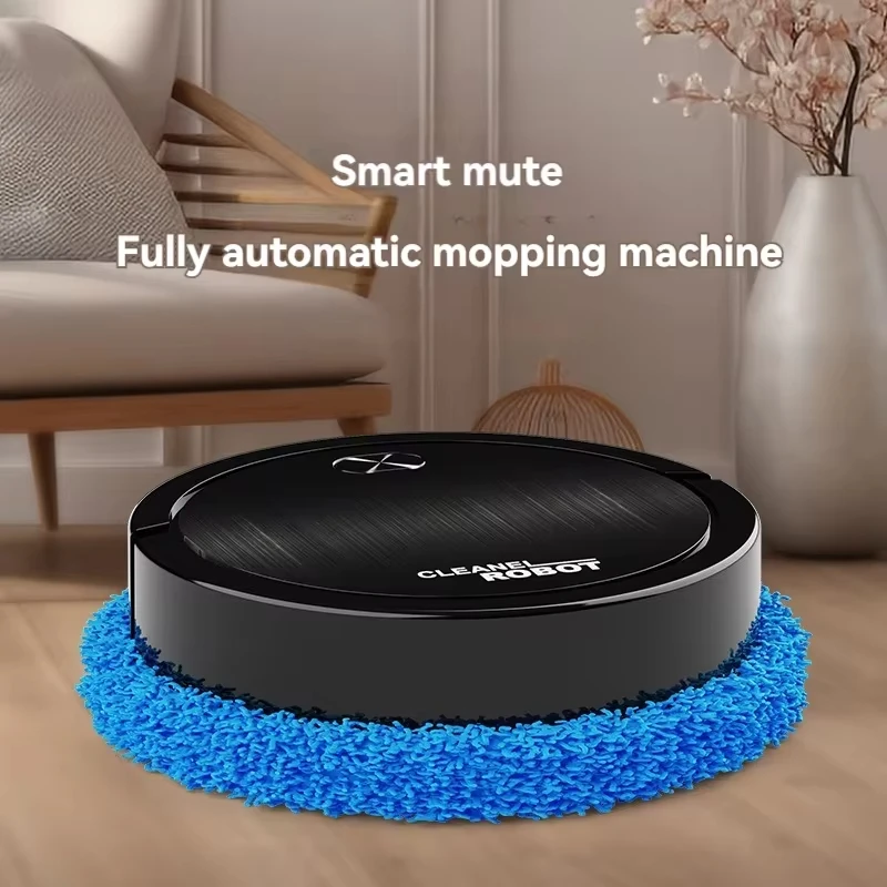 Portable Mini Home Floor Robotic Automatic Vacuum Cleaner USB Rechargeable Wet Dry Three-In-One Sweeping Machine For Home New 