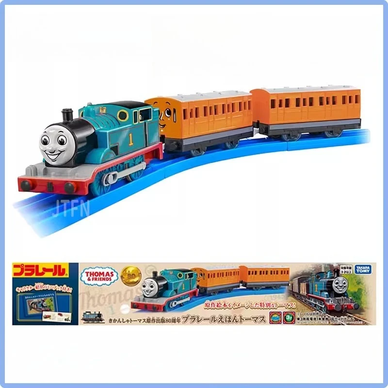 takara-tomy-tomica-thomas-friends-train-toys-boys-80th-anniversary-rialway-thomas-annine-clarabel-vehicles-modelbirthday-gift