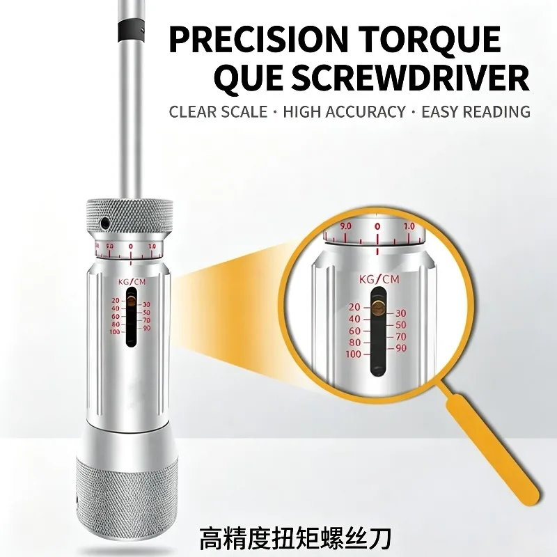 Upgraded 220V Torque Controlled Screwdriver With Torque Meter, High Torque Electric Driver For Batch Assembly Work