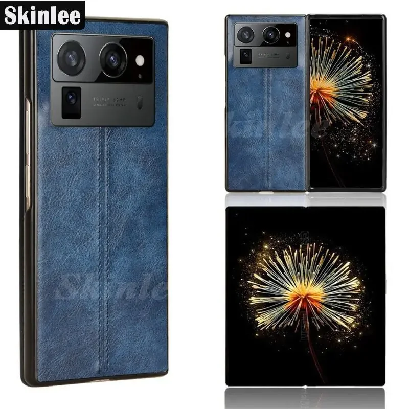 

For Tecno Phantom V Fold2 5G Fold Flip Case Leather Card Slot Wallet Back Cover For Tecno Phantom V Fold 2 5G Casing Funda Capa